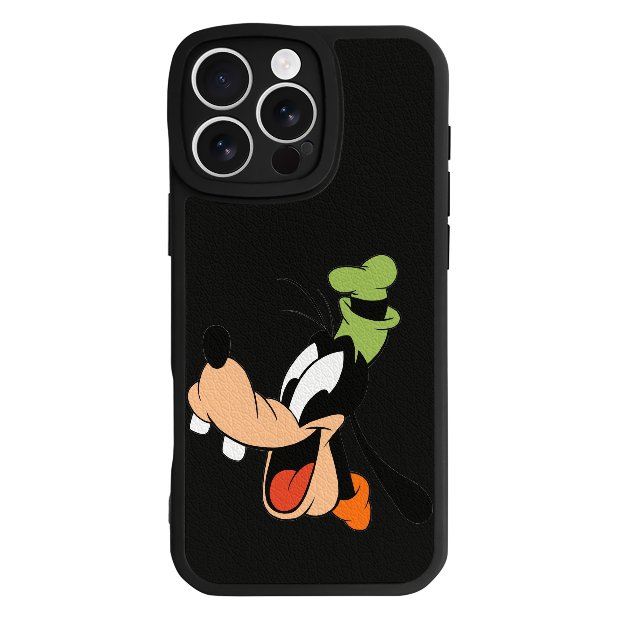 （画像用） ミッキーマウス Mickey Mouse 【iPhone 16シリーズ対応】シリコンスマホケース（レザー調） 材質：シリコン
